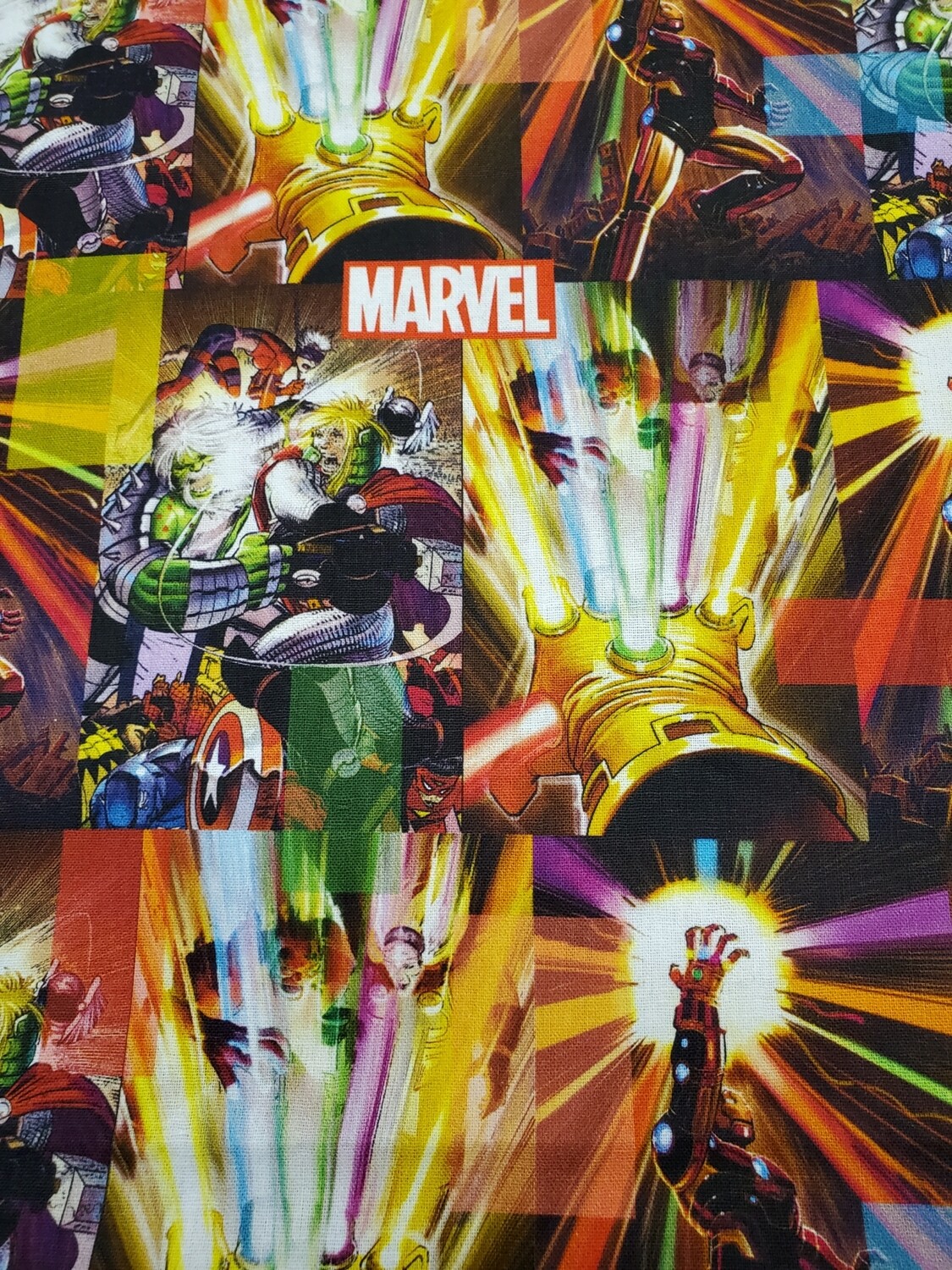 Marvel Energy  Digital Print Fabric by Springs Creative Products