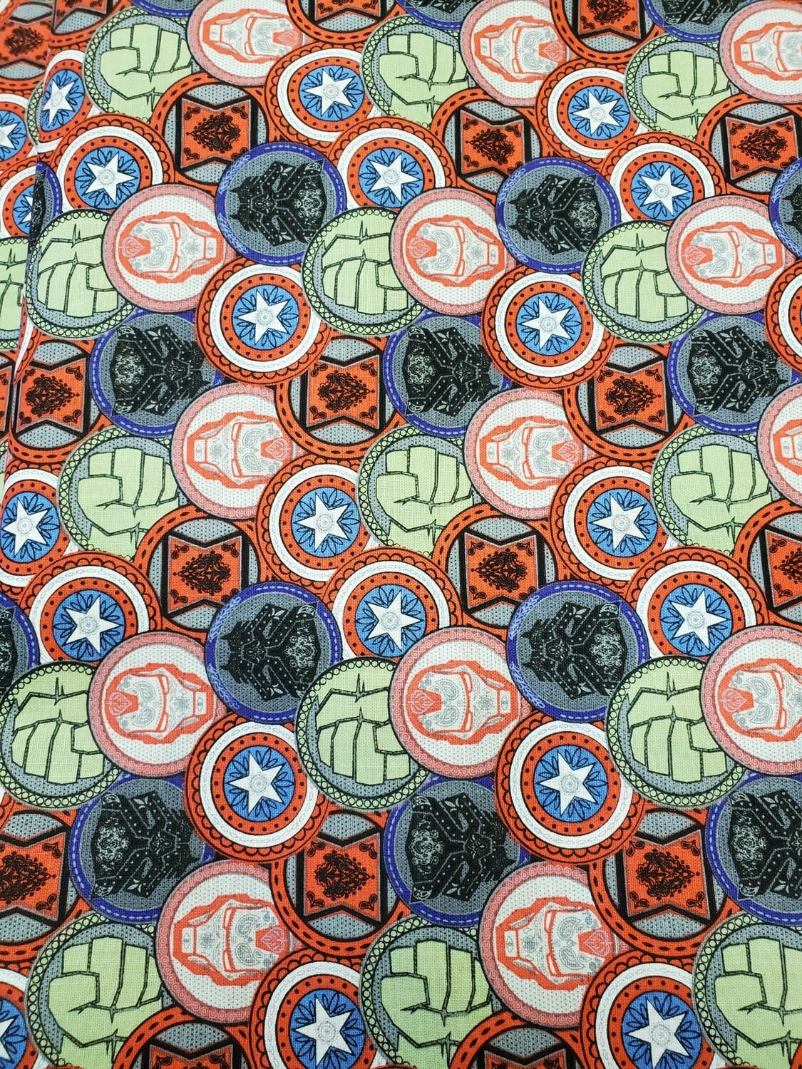 Marvel Coins by Springs Creative Fabrics
