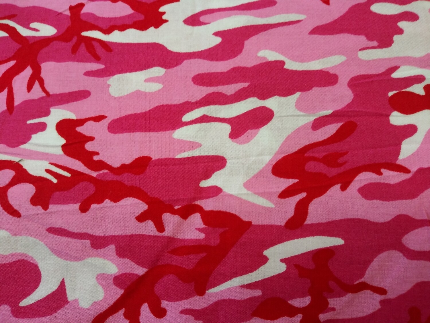 Pink Camo Fabric