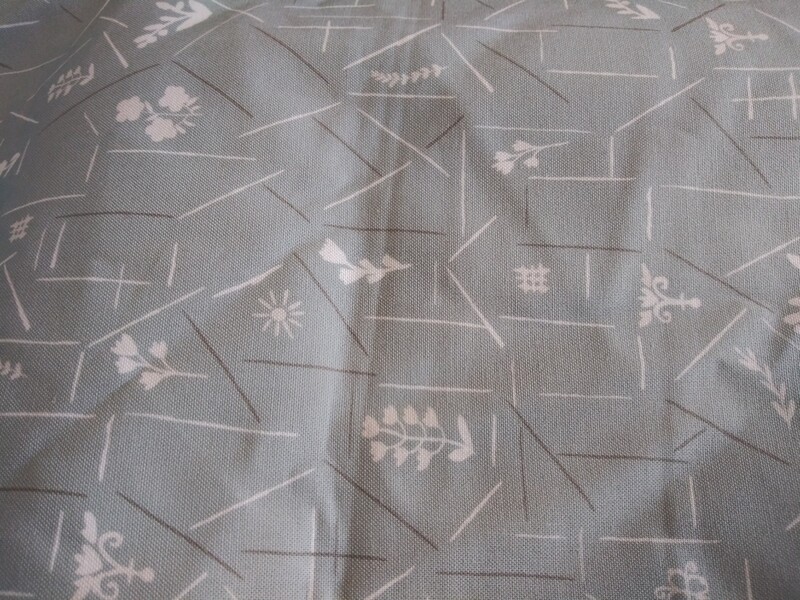 A House in Bloom by Sarah York for Cloud 9 Fabrics - 5/8 Yard - End of Bolt