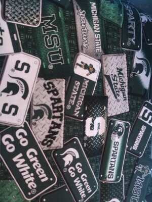 Michigan State Fabric - 2 Yards - End of Bolt