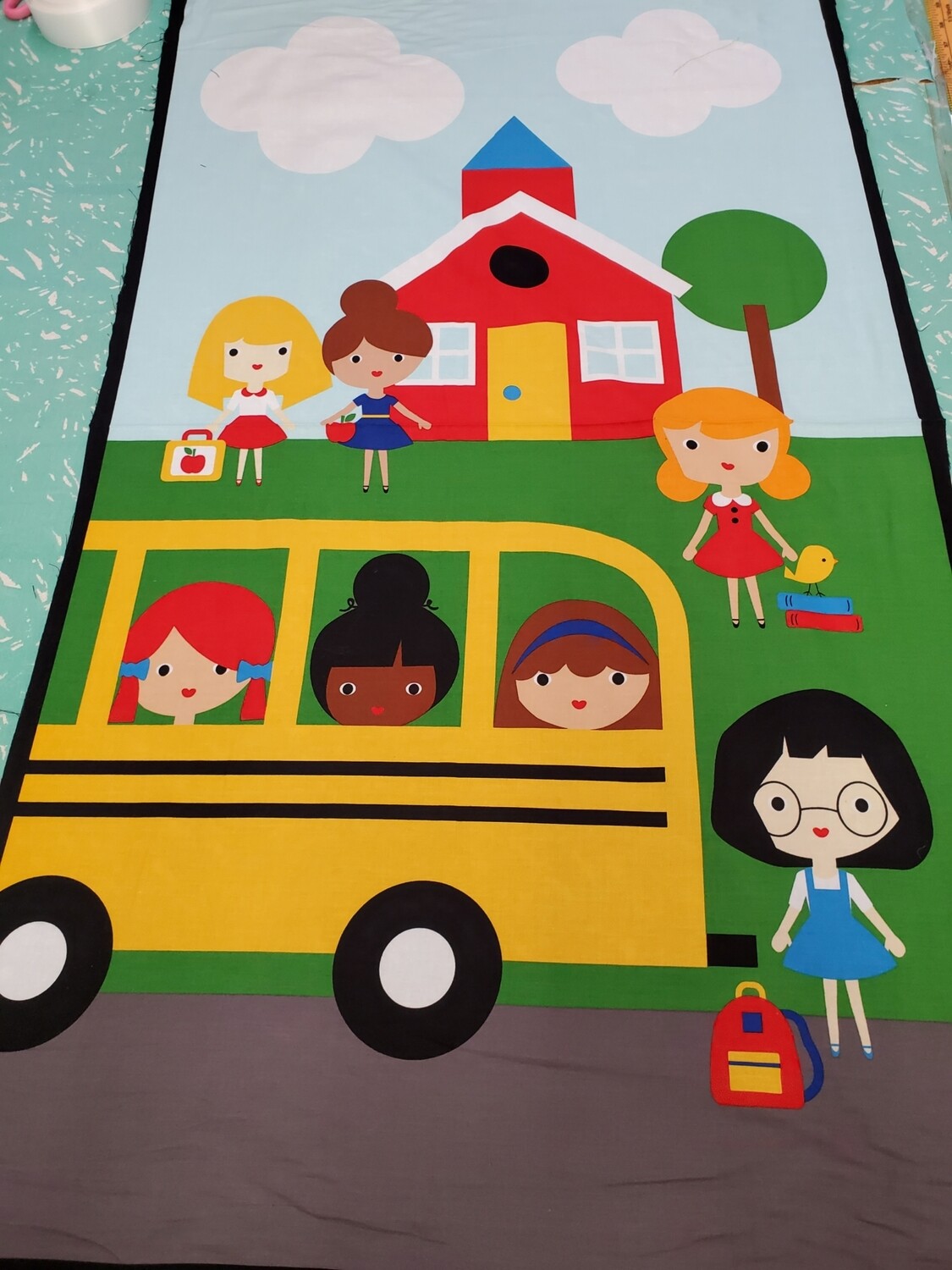 Back to School Panel by Ann Kelle for Robert Kaufman