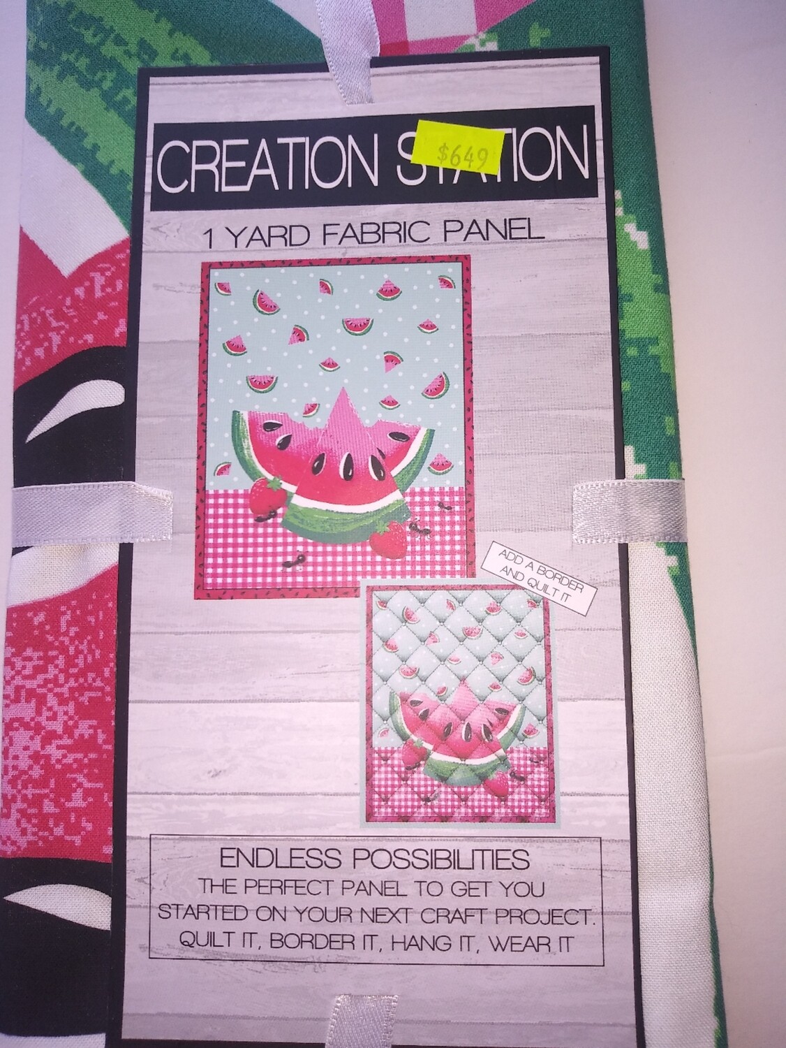 Watermelon Panel, 36" x 44"