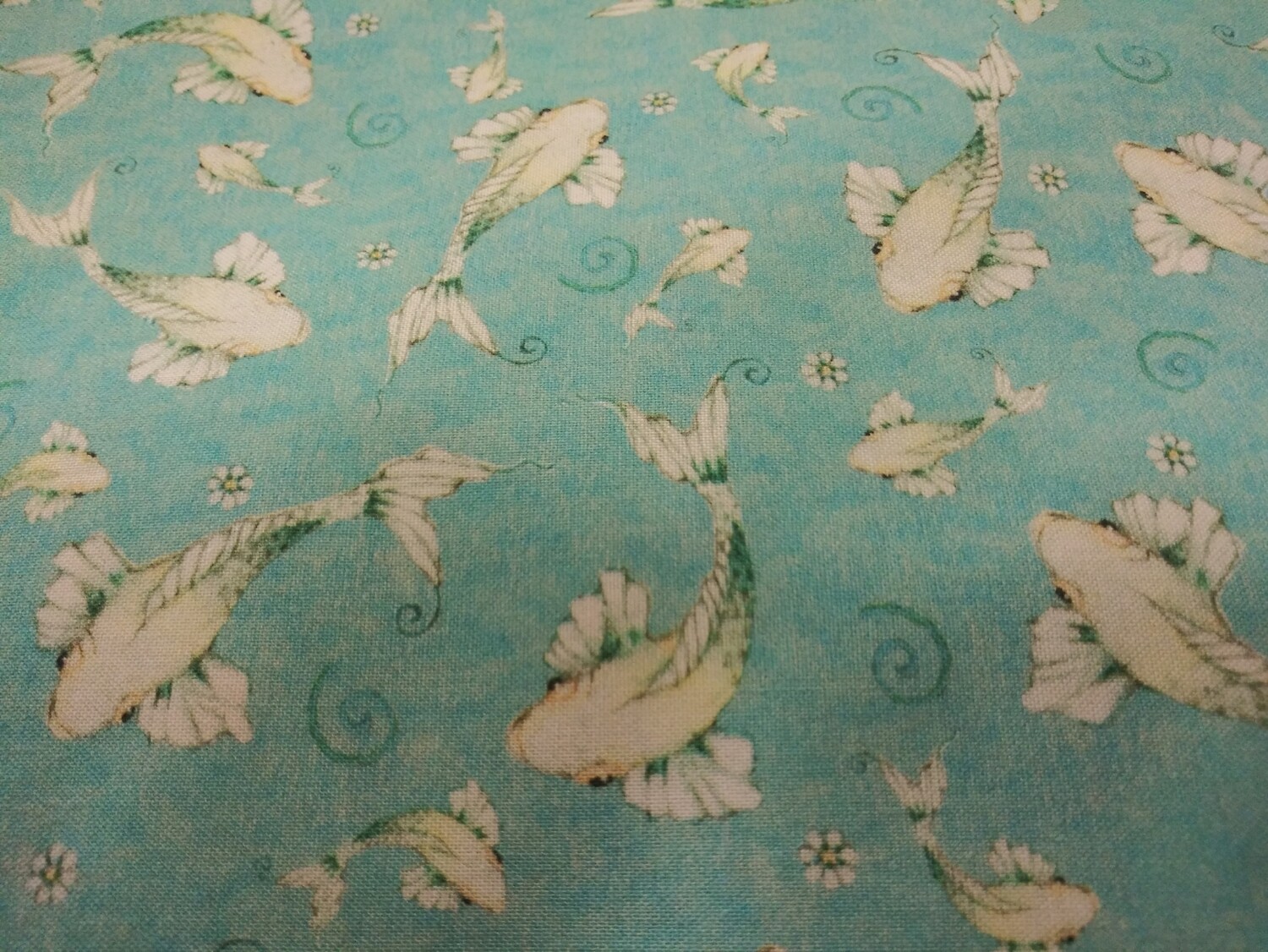 Koi Print Fabric by Quilting Treasures - Price per Yard