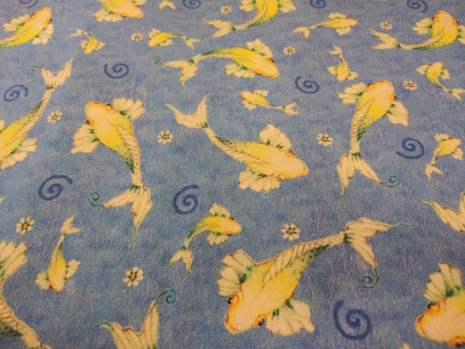 Koi Print Fabric by Quilting Treasures - Price per Yard