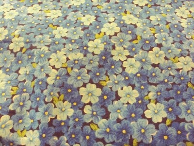 Keepsake Calico Blue Mini Floral - Price per Yard