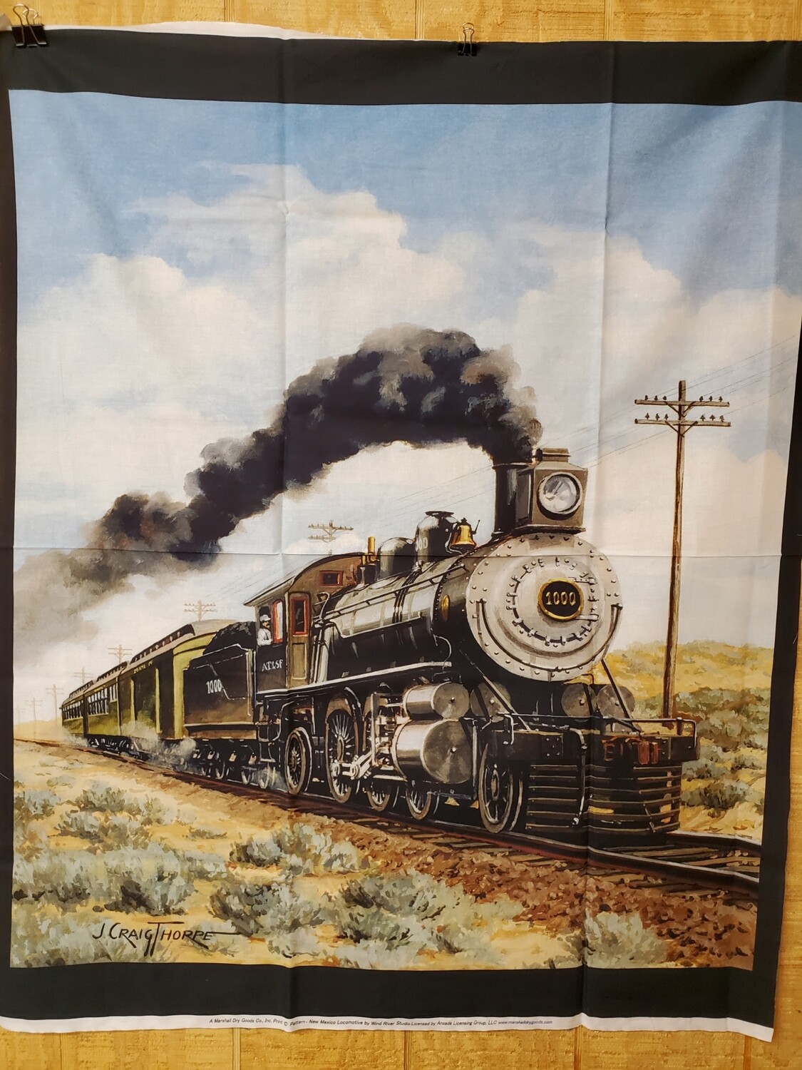 New Mexico Locomotive by Wind River Studios
