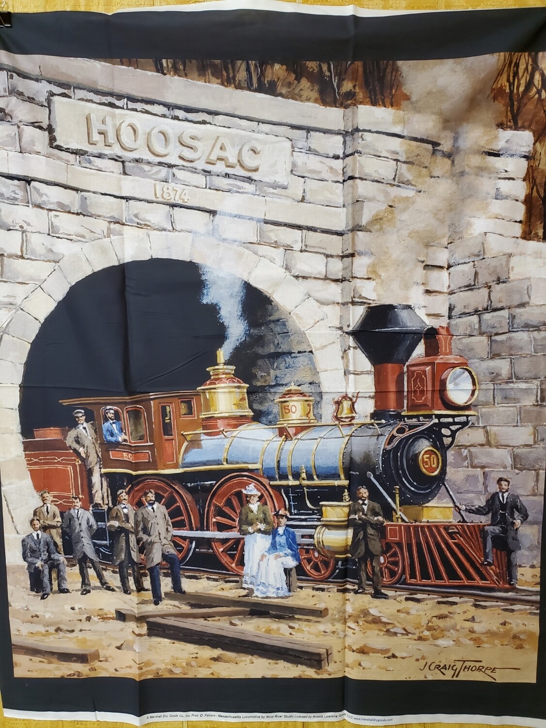 Massachusetts Locomotive by Wind River Studio
