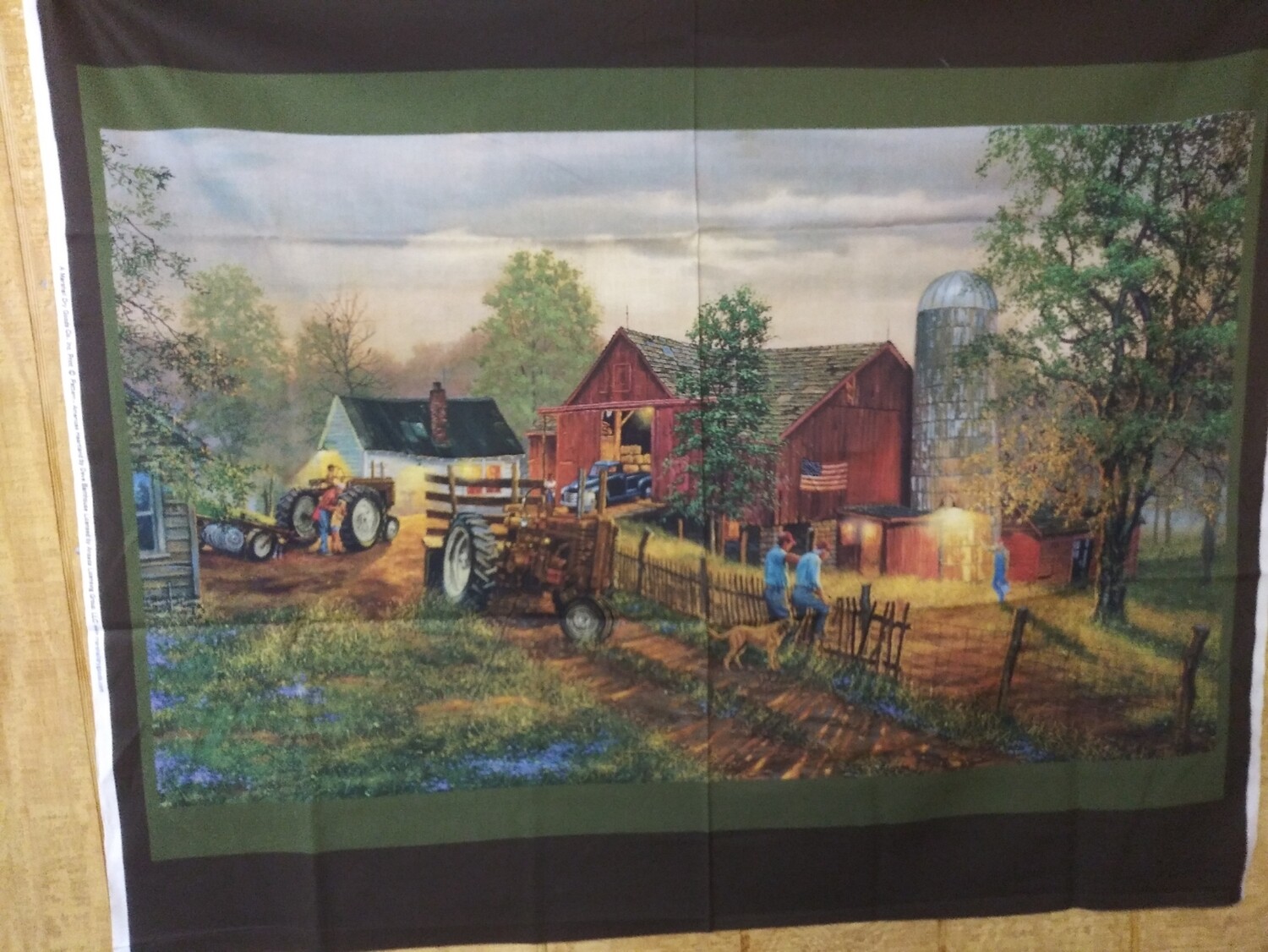 America's Heartland by Dave Barnhouse for Marshall Dry Goods 36" x 44"