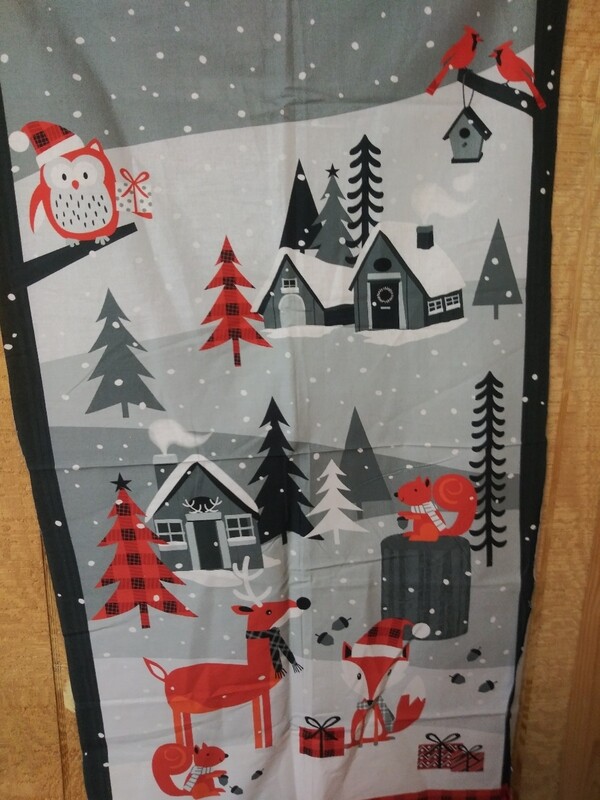 Noel Forest by Greta Lynn for Kanvas 24" x 44"