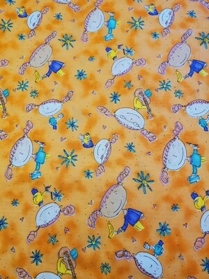 Sassy Princess by Jody Winger for Red Rooster Fabrics, 1/2 Yard, End of Bolt