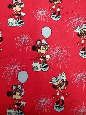 Patriotic Minnie Allover by Springs Creative Fabrics