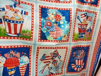 Star Spangled Summer by Andrea Tachiera for Henry Glass Fabrics