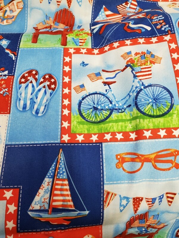 Star Spangled Summer by Andrea Tachiera for Henry Glass Fabrics