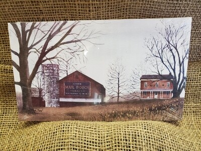 Mail Pouch Barn Canvas by Billy Jacobs