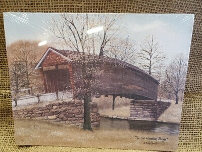 The Old Humpback Bridge Canvas by Billy Jacobs