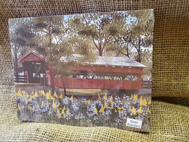 Pottersburg Bridge Canvas by Billy Jacobs