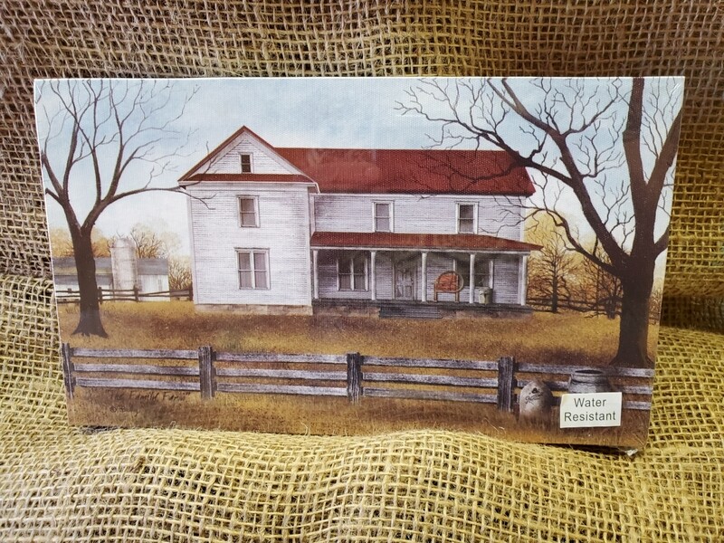 The Family Farm Canvas by Billy Jacobs