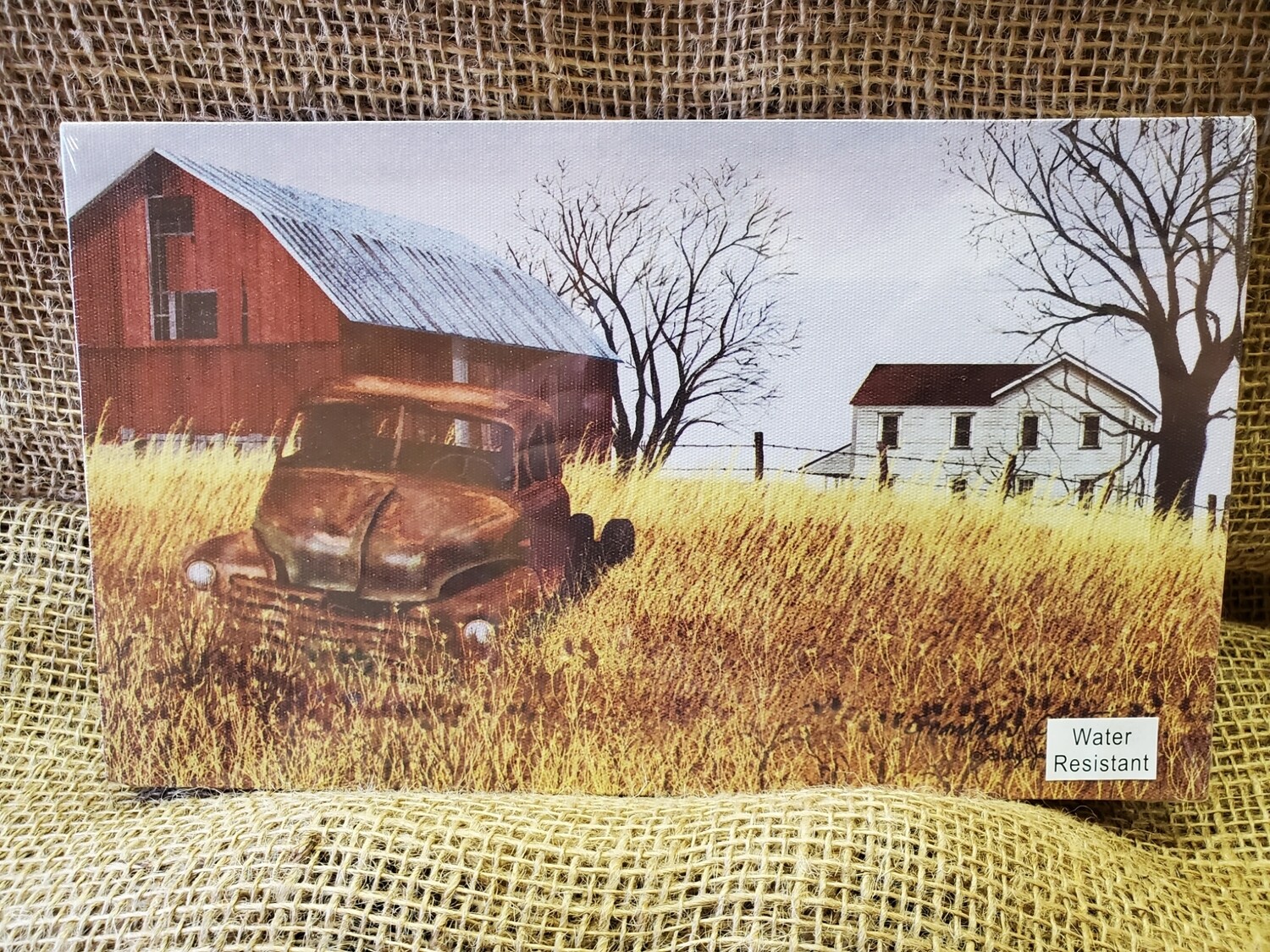 Granddads Old Truck Canvas by Billy Jacobs