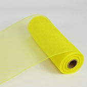 10" Plain Deco Mesh 10 yds - Yellow