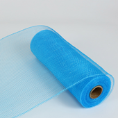 10" Plain Deco Mesh 10 yds - Turquoise