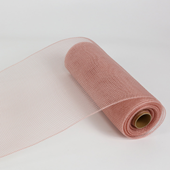 10" Plain Deco Mesh 10 yds - Rose Gold