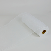10" Plain Deco Mesh 10 yds - White