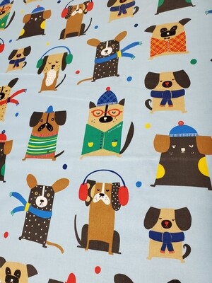 Dog Fabric by Ink & Arrow