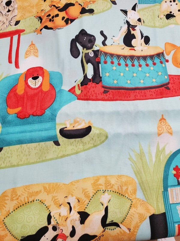 WW House Dogs by Springs Creative Fabrics