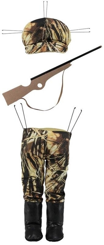 3Pc 31"H X 8.5"L Duck Hunter Decor Kit