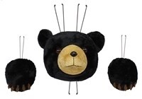 3 Pc 13"H Bear Decor Kit