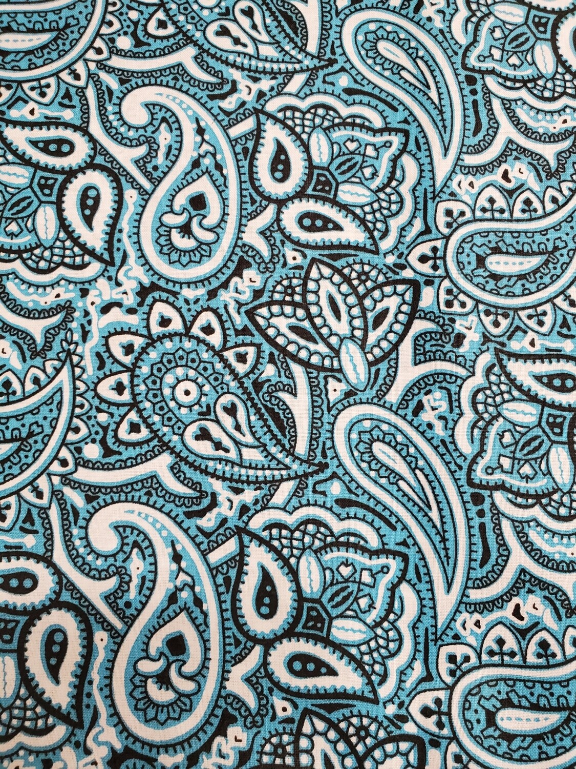 Bandana Print in Turquoise