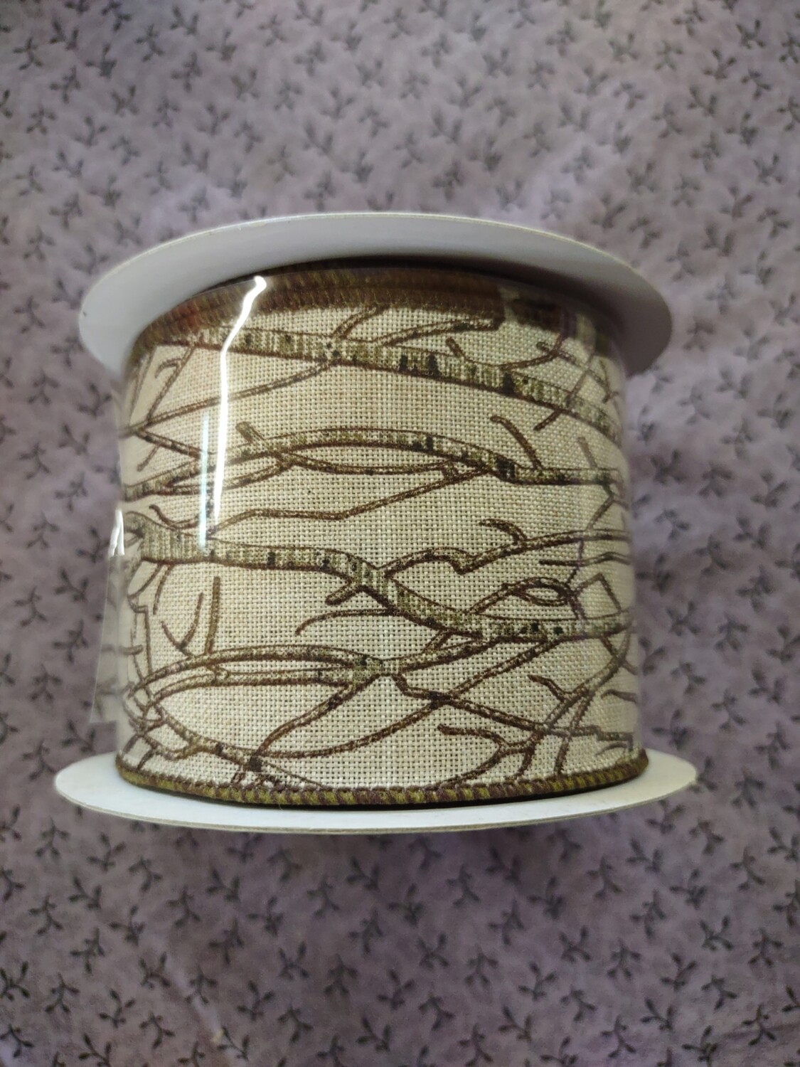 2.5" Ivory Canvas Birch Branch Ribbon (10 Yards)

RG1829WC