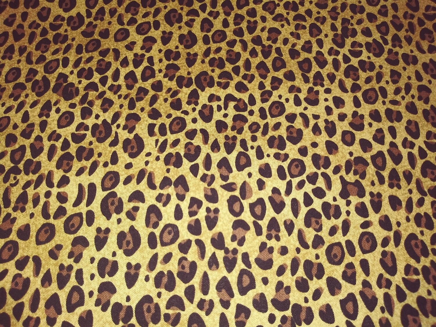 Cheetah Print Fabric by Brother Sister Designs