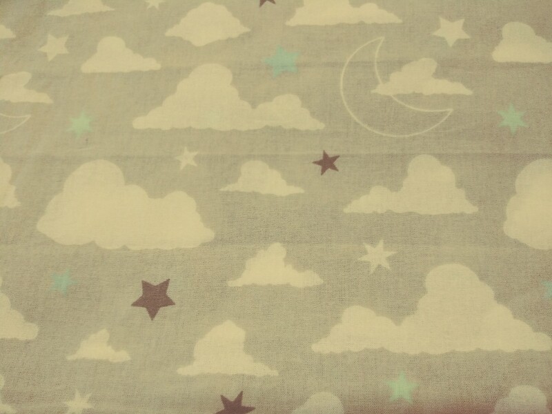 Magic Moon Cloud Print Fabric