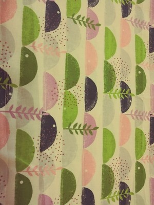 Magic Moon Leaf Print Fabric