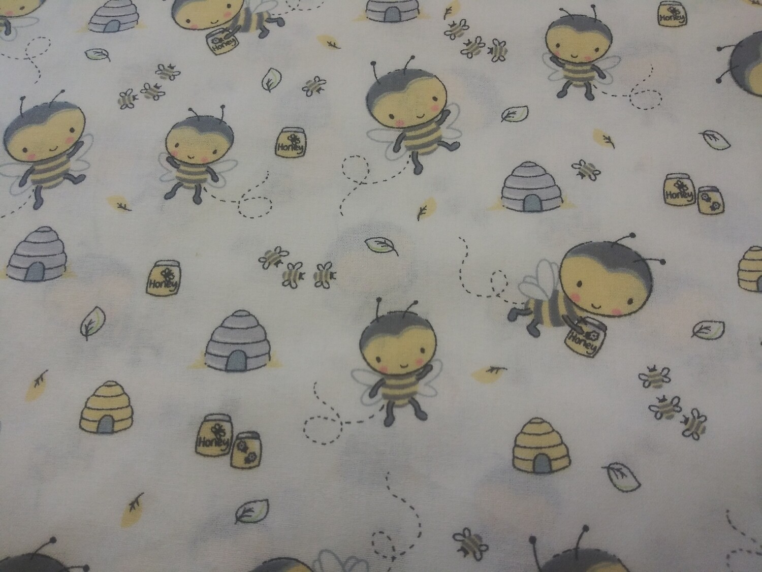 Magic Moon Bee Print Fabric