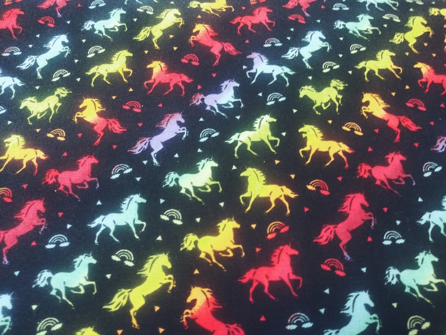 Small Unicorn Print Fabric