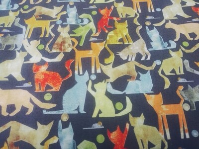 Smarty Cats by Maria Carluccio for Windham Fabrics