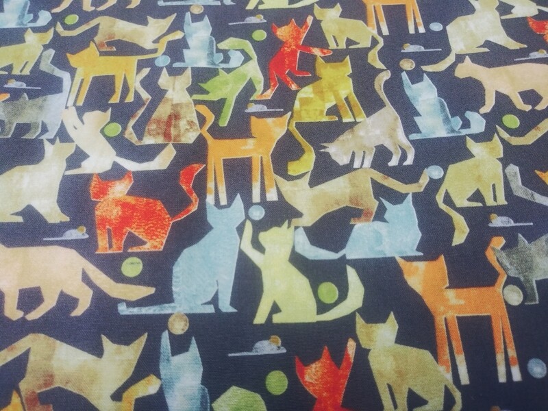 Smarty Cats by Maria Carluccio for Windham Fabrics