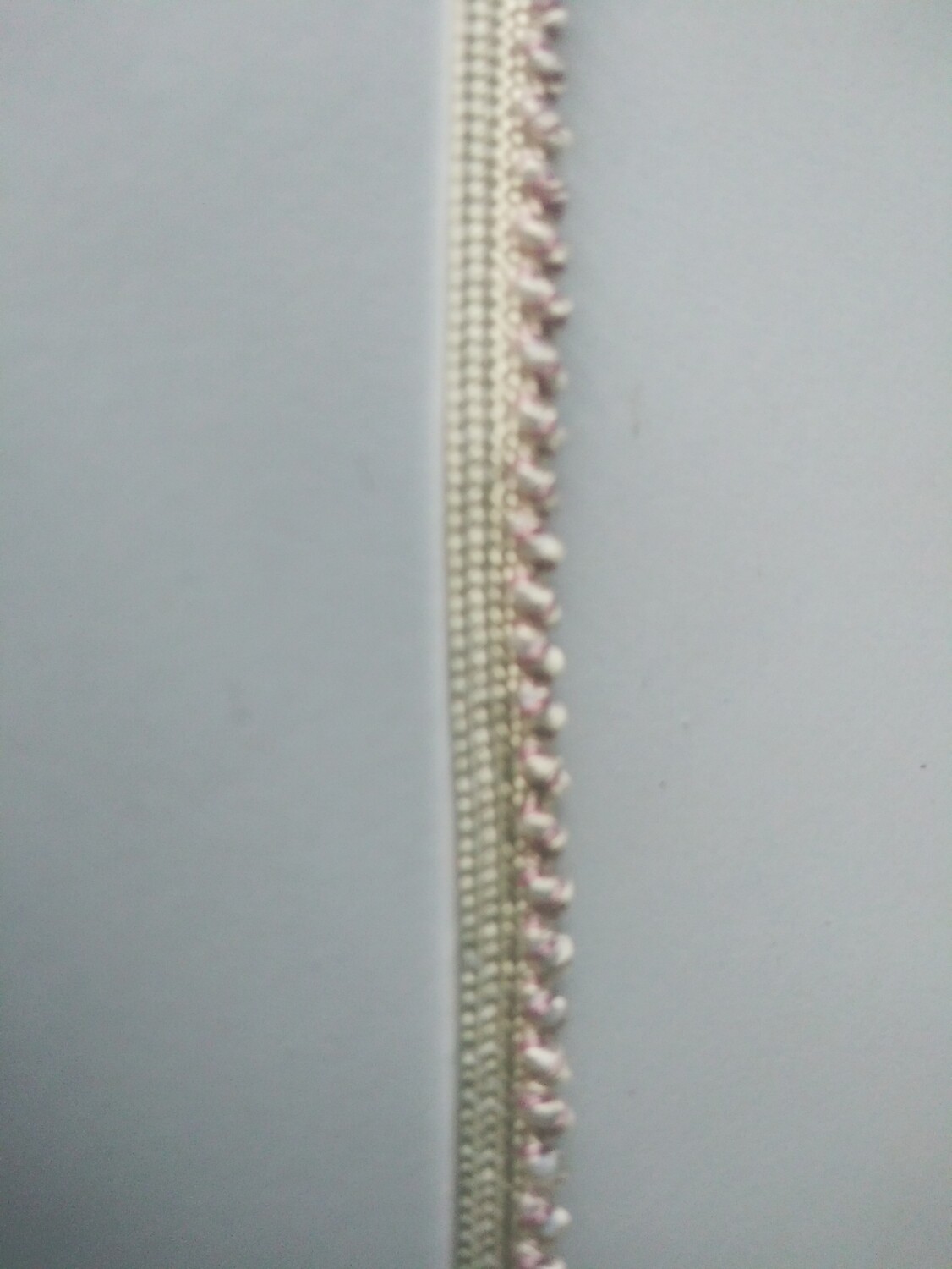 White Lavender Trim 1/4" x 25 Yards Reel