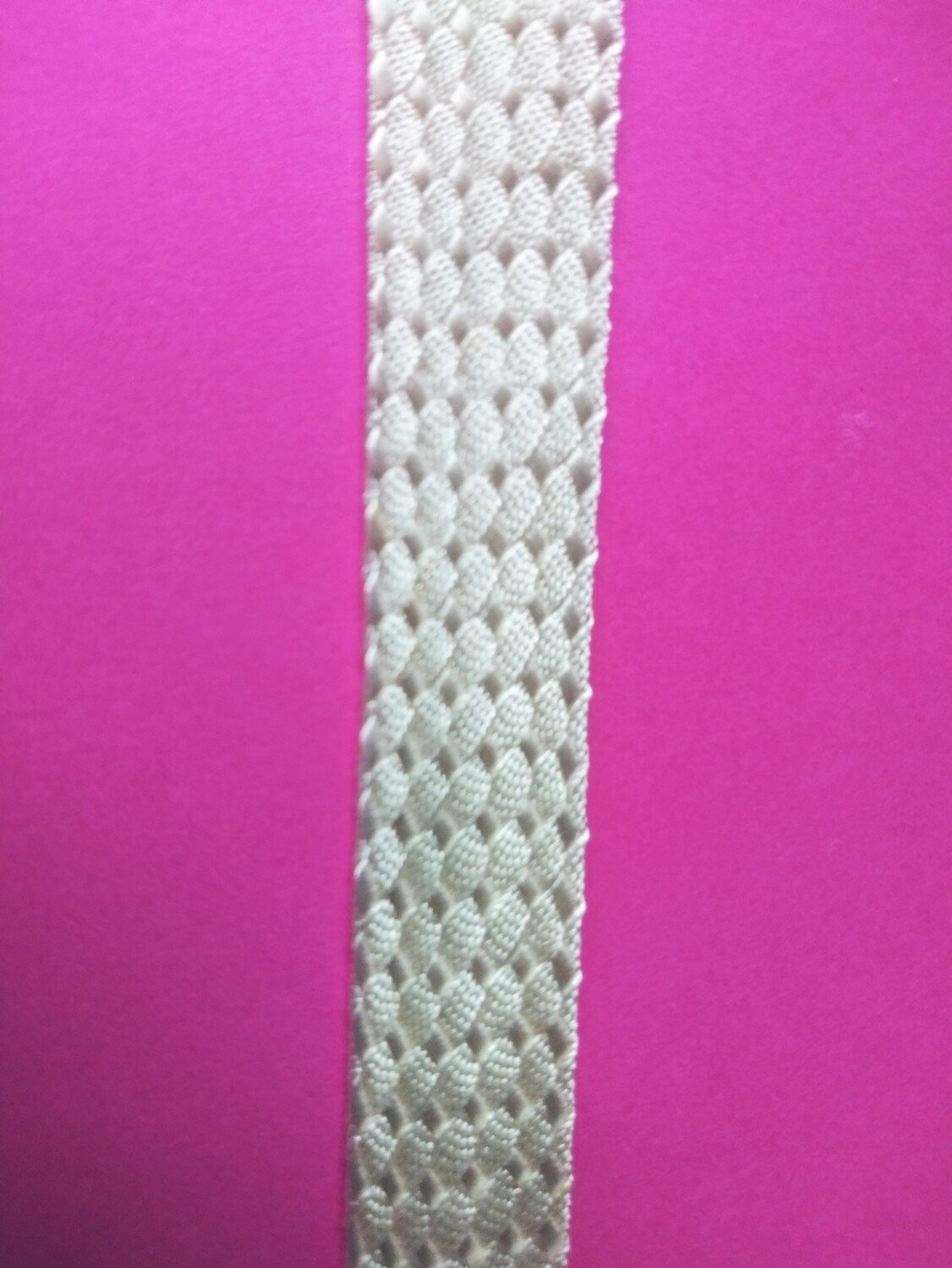 White Flat Trim 5/8" Wide x 36 Yards Reel
