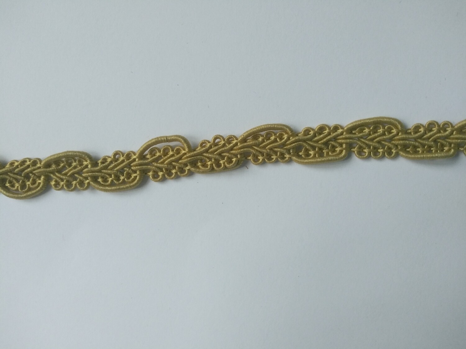Antique Gold Braid Trim 3/8" x 24 Yard Reel