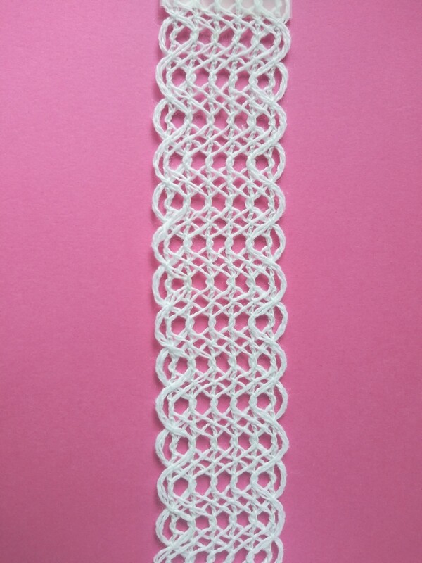 White Flat Trim 1-1/4" x 25 Yard Reel