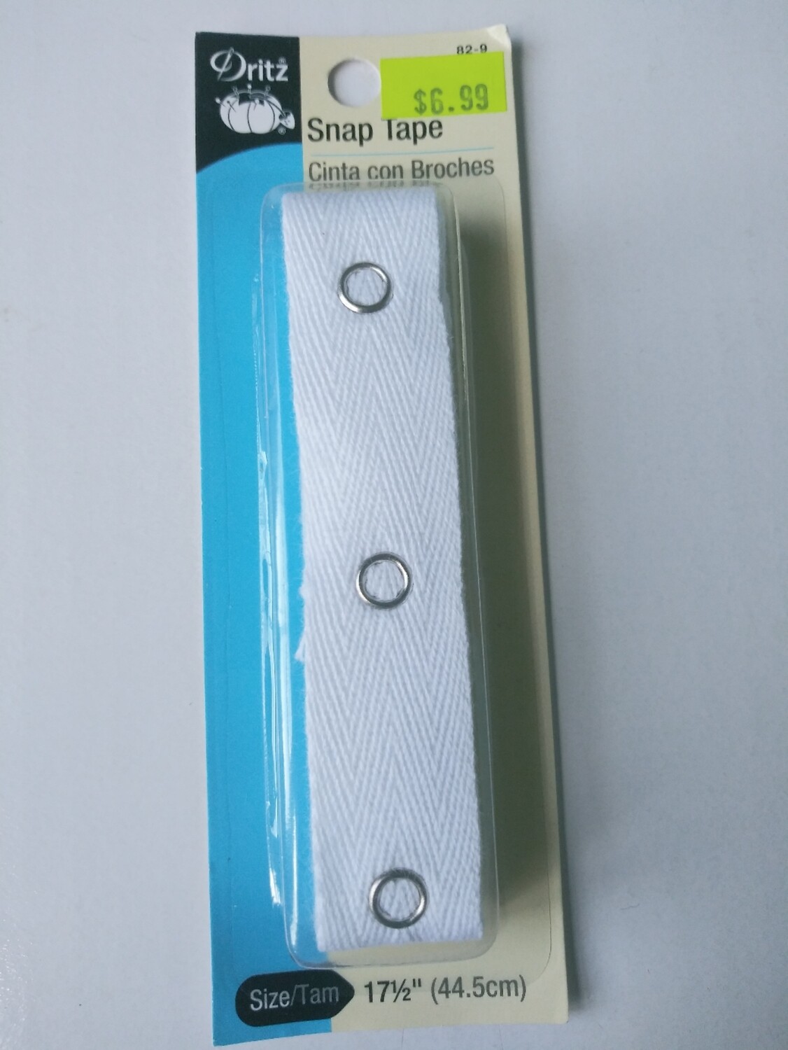 Dritz Snap Tape, Size 17-1/2 in.