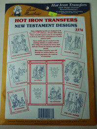 Aunt Martha's Hot Iron Transfers, New Testament Designs