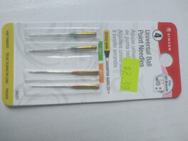 Singer Universal Ball Point Needles, Style 2045, Pack of 4, Assorted Sizes