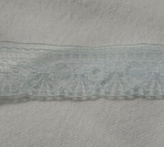 Blue Polyester Lace 5/8" x 36 Yard Reel
