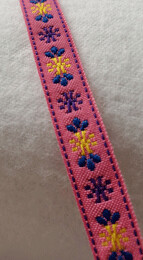 Pink Trim 3/8" Wide by 36 Yard Reel