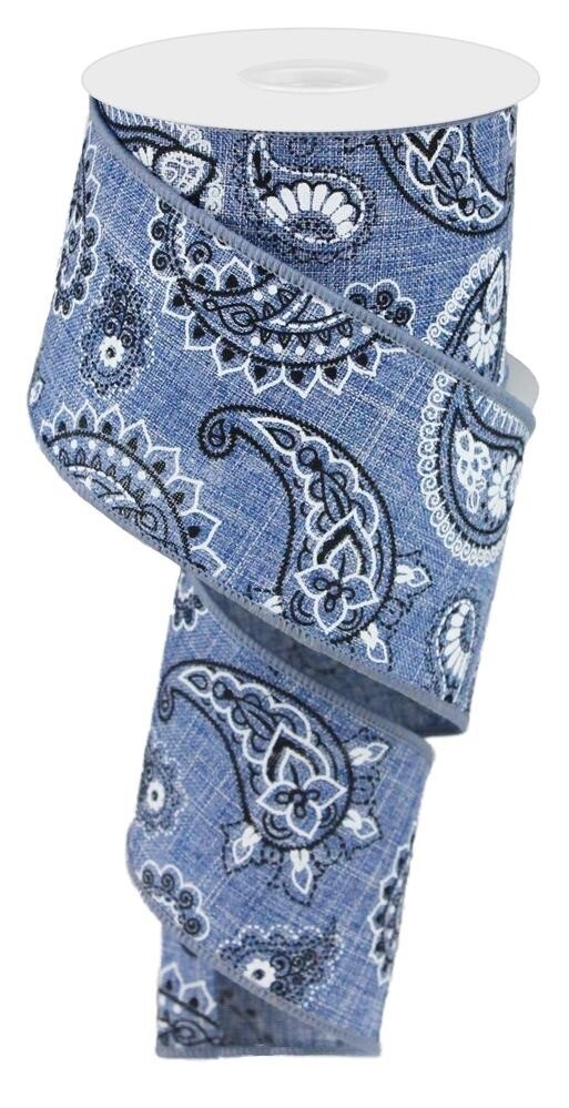 2.5"X10YD BANDANA/ROYAL- BLUE